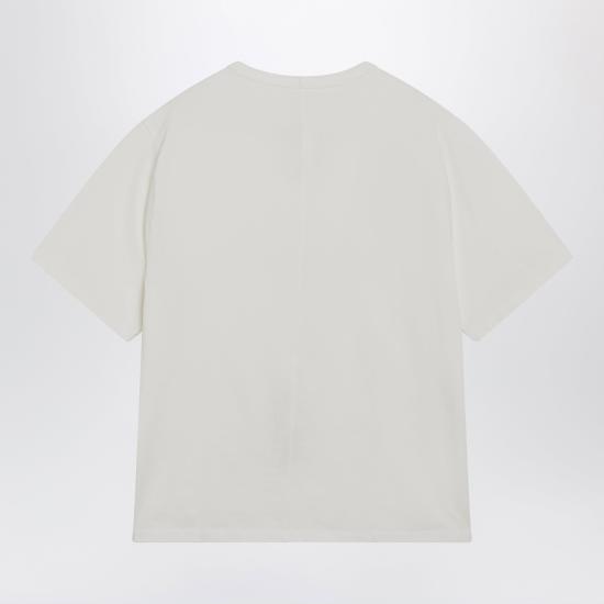 26SS 릭 오웬스 반팔 티셔츠 RR01F2232JAEP13 White - RICK OWENS