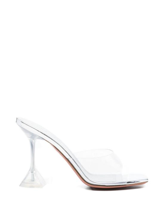  아미나 무아디 뮬/슬리퍼 Amina Muaddi Lupita 뮬 그레이