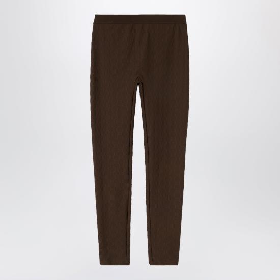 26SS 구찌 GG 저지 자카드 레깅스 867530XUAO2 Brown