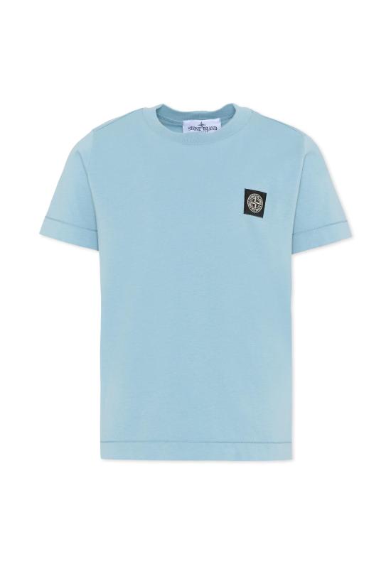 26SS [키즈] 스톤 아일랜드 티셔츠 L1S16 2100002 S0047 V004A LIGHT BLUE