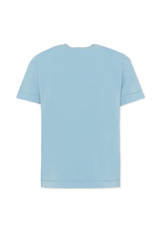 26SS [키즈] 스톤 아일랜드 티셔츠 L1S16 2100002 S0047 V004A LIGHT BLUE - STONE ISLAND