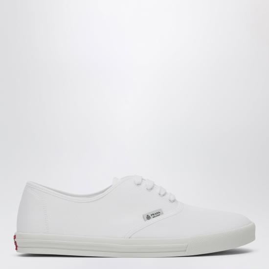 26SS 프라다 드릴 패브릭 스니커즈 2EE467G0003LKE White