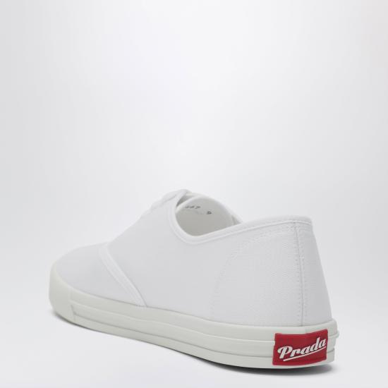 26SS 프라다 드릴 패브릭 스니커즈 2EE467G0003LKE White - PRADA