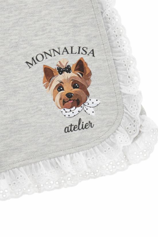 26SS [키즈] 모나리자 쇼츠/버뮤다 19G410 7031 0032 GREY - MONNALISA