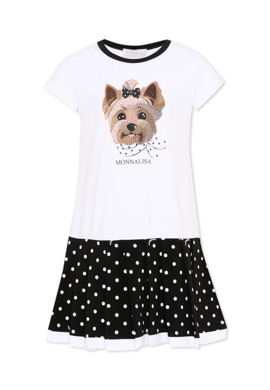 26SS [키즈] 모나리자 원피스 19G919 7032 9950 MULTICOLOR