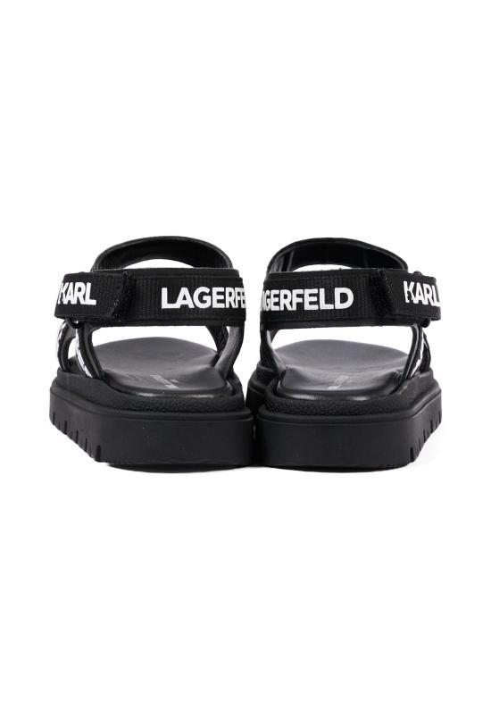 26SS [키즈] 칼라거펠트 샌들 Z31176 09B BLACK - KARL LAGERFELD