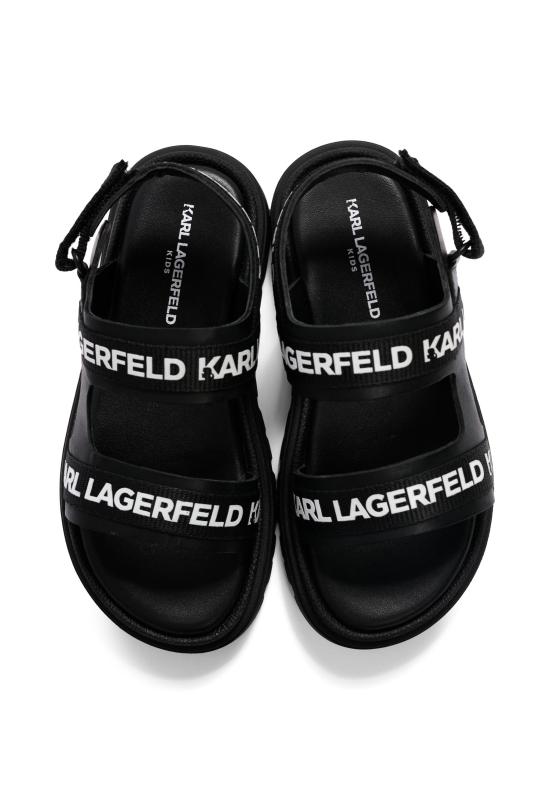 26SS [키즈] 칼라거펠트 샌들 Z31176 09B BLACK - KARL LAGERFELD