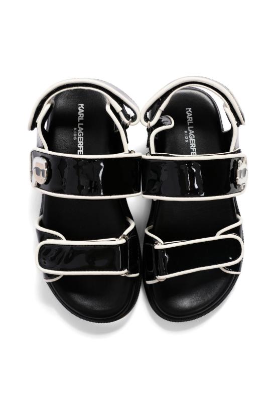 26SS [키즈] 칼라거펠트 샌들 Z31170 09B BLACK - KARL LAGERFELD