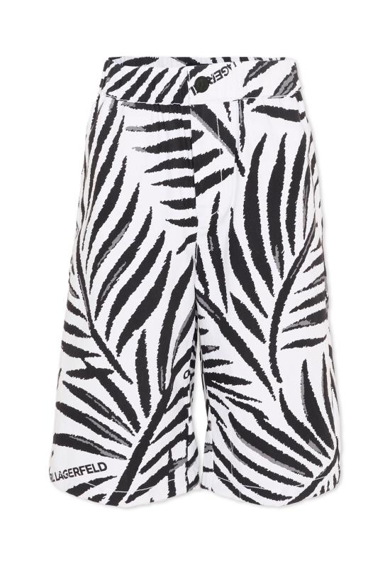 26SS [키즈] 칼라거펠트 쇼츠/버뮤다 Z31085 N50 WHITE