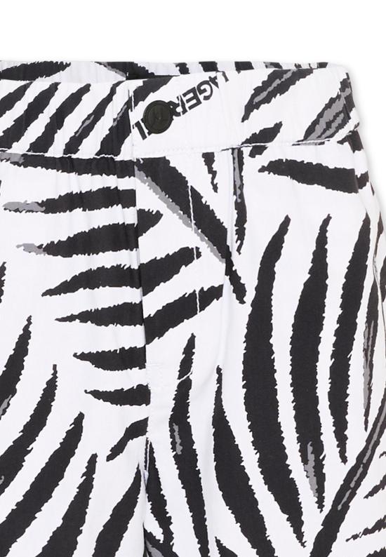 26SS [키즈] 칼라거펠트 쇼츠/버뮤다 Z31085 N50 WHITE - KARL LAGERFELD