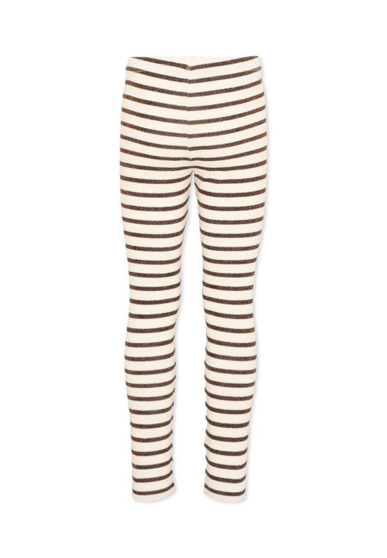 26SS [키즈] Vélocipède 레깅스 VLC AW25 26 TR003 ECRU AND BLACK BEIGE - OTHER BRANDS