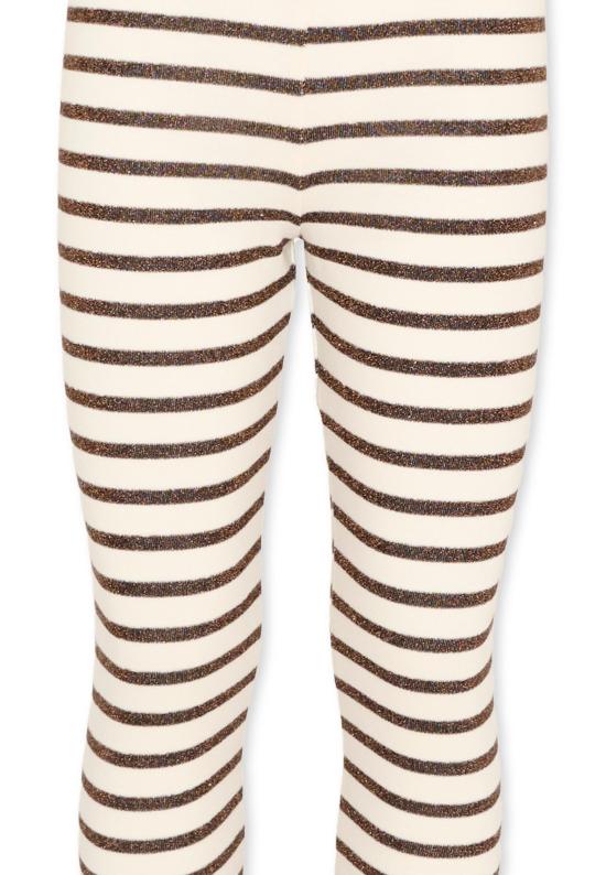 26SS [키즈] Vélocipède 레깅스 VLC AW25 26 TR003 ECRU AND BLACK BEIGE - OTHER BRANDS