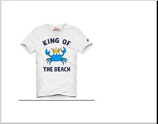 26SS [키즈] 세인트바쓰 티셔츠 DNV0001 02001L WHITE