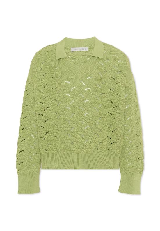 26SS [키즈] Vélocipède 캐시미어 니트 SAMI SWEATER GREEN