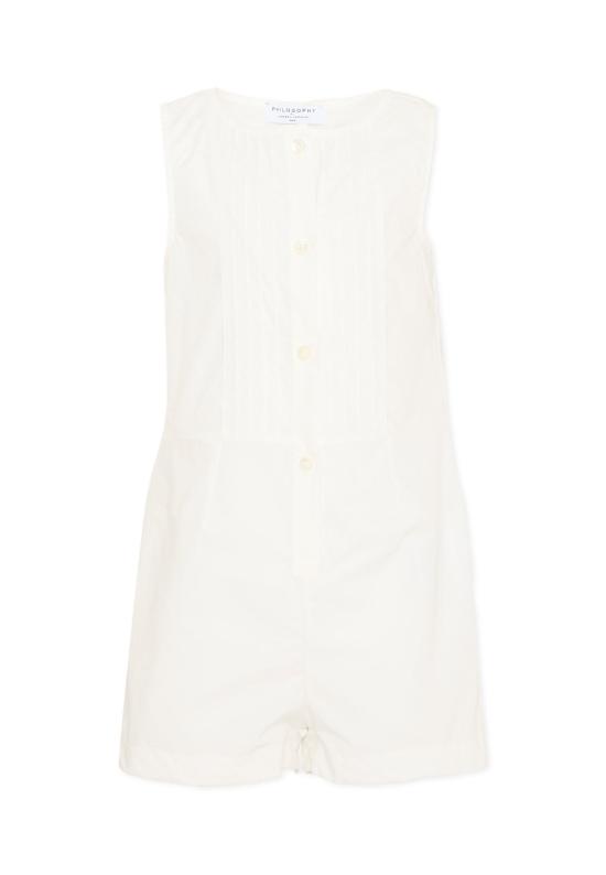 26SS [키즈] 필로소피 원피스 I1G201 7116 0001 WHITE - PHILOSOPHY