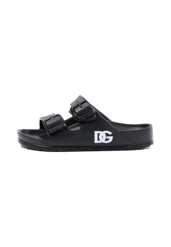 26SS [키즈] 돌체앤가바나 샌들 DD0324 A5103 80999 BLACK - DOLCE & GABBANA