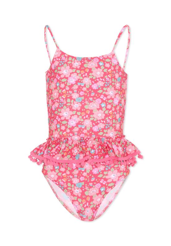 26SS [키즈] Pesciolino rosso 원피스 수영복 INLY06 PONPON S 182 RED