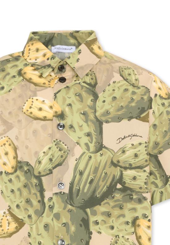 26SS [키즈] 돌체앤가바나 셔츠 L44S72 HS5UD HA5XN MULTICOLOR - DOLCE & GABBANA