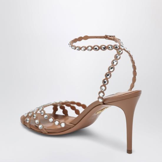 26SS 아쿠아주라 샌들 TQLMIDS0NAP Pink - AQUAZZURA