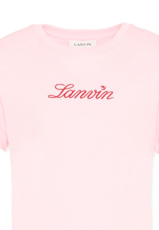 26SS [키즈] 랑방 티셔츠 N30331 44F PINK - LANVIN
