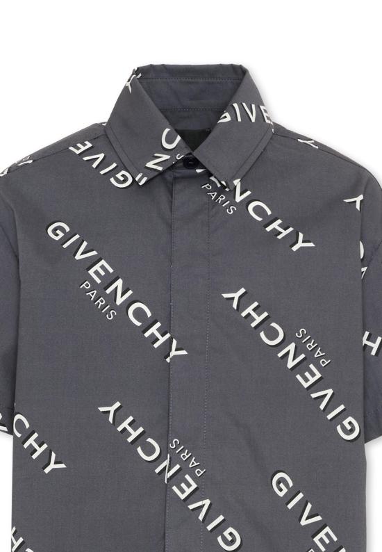 26SS [키즈] 지방시 오버롤 H31081 M01 GREY - GIVENCHY