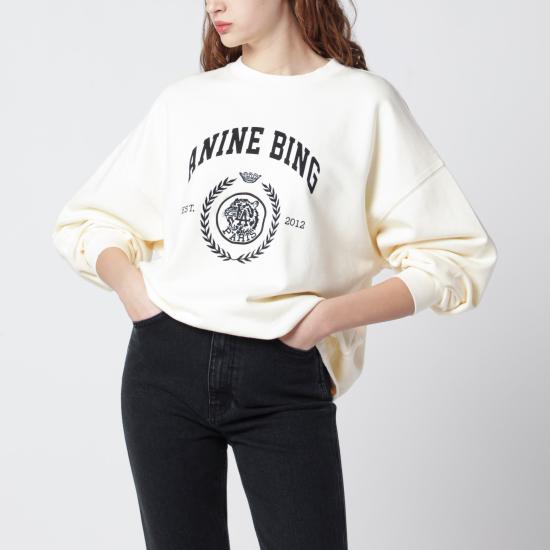 26SS 애니빙 긴팔 티셔츠 A 08 12486CO White