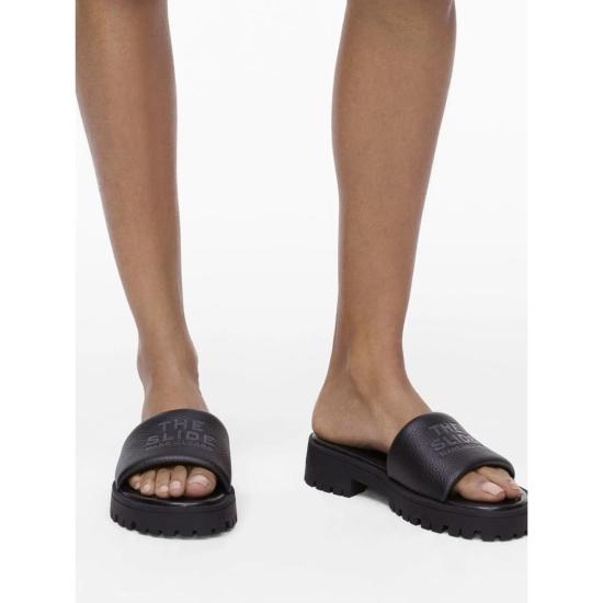  마크제이콥스 뮬/슬리퍼 마크 제이콥스 슬립온 플랫 슈즈 블랙 - MARC JACOBS