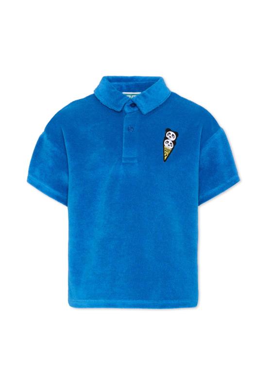 26SS [키즈] 겐조 폴로 셔츠 K61638 871 BLUE