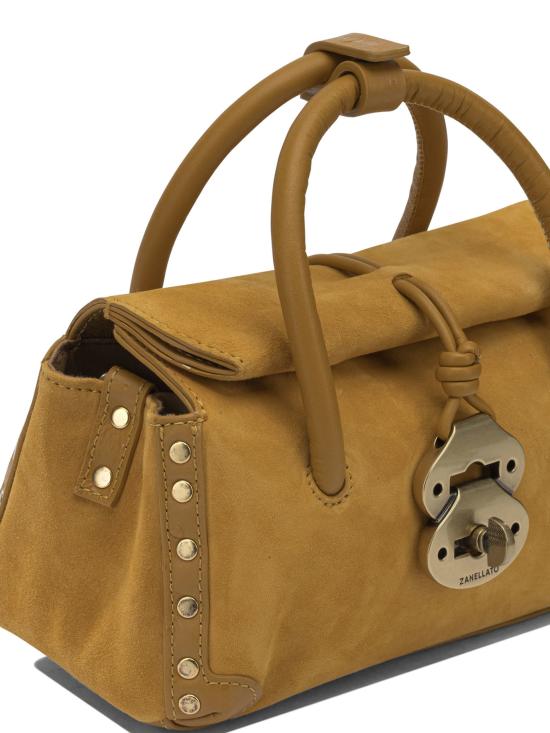 26SS 자넬라토 토트백 DOTTA ZASHMERE CACTUS BABY0708002270000Z1029 Yellow - ZANELLATO