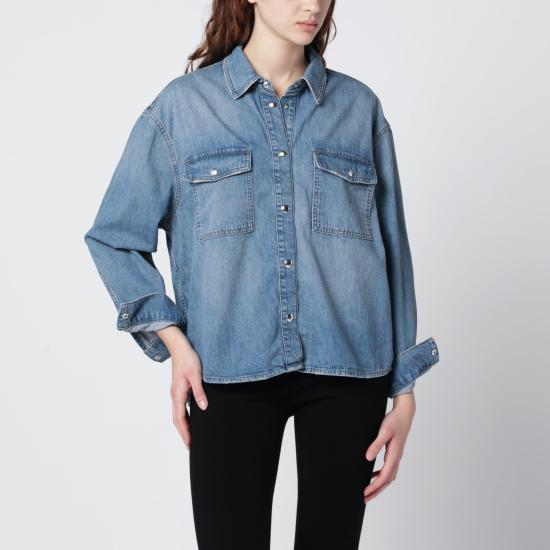 26SS 애니빙 셔츠 A 07 11690CO Light blue