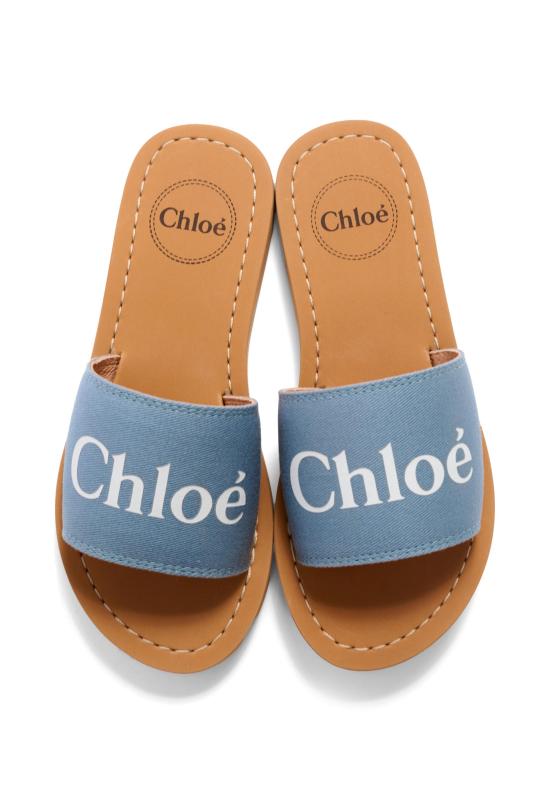 26SS [키즈] 끌로에 플립플랍 C20881 821 LIGHT BLUE - CHLOE