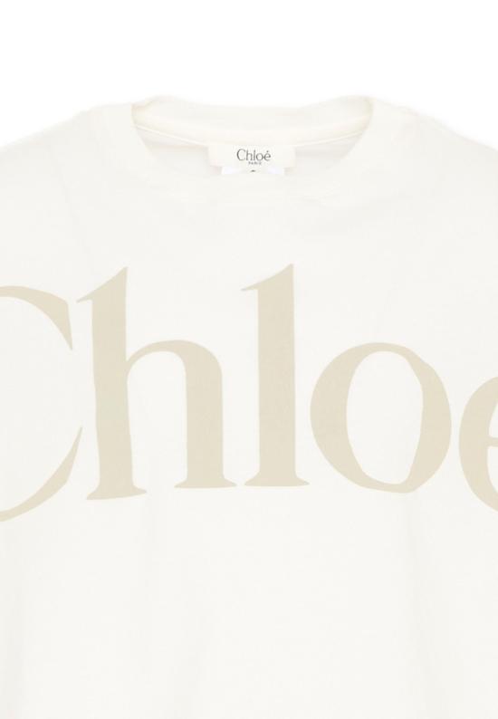 26SS [키즈] 끌로에 티셔츠 C20859 117 WHITE - CHLOE