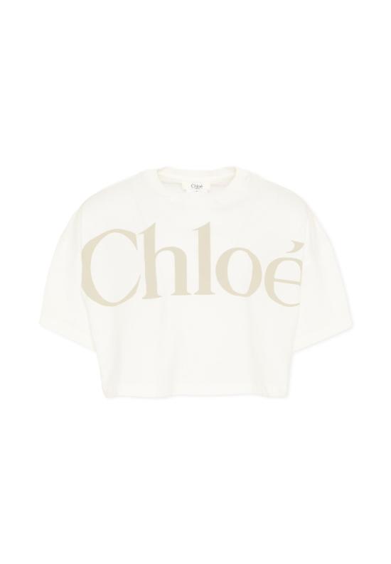 26SS [키즈] 끌로에 티셔츠 C20859 117 WHITE