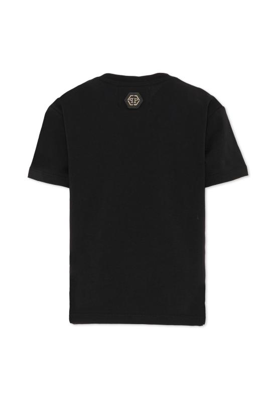 26SS [키즈] 필립 플레인 티셔츠 S6PHJBTH246 110 BLACK - PHILIPP PLEIN