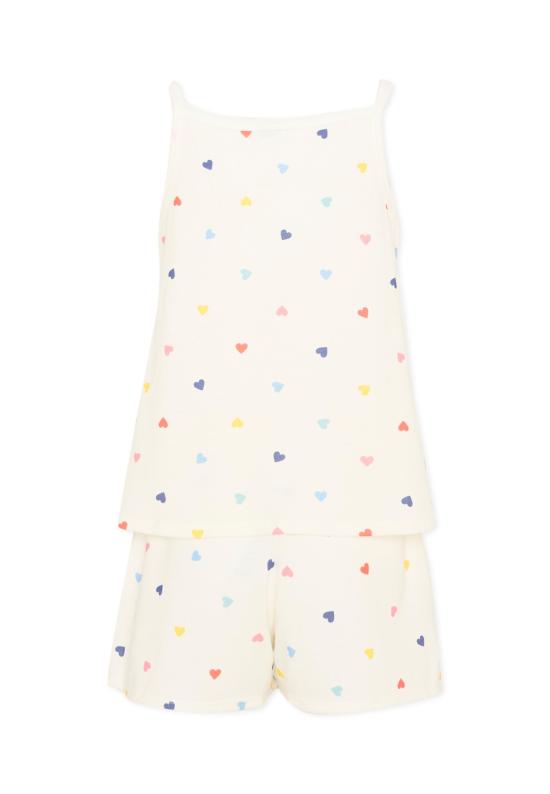 26SS [주니어] 쁘띠바또 라운지 웨어 A0F97 MARSHMALLOW MULTICO 01 IVORY - PETIT BATEAU