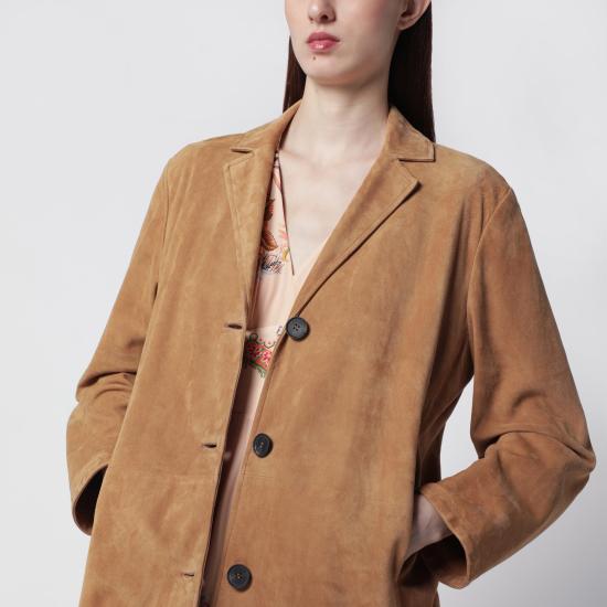 26SS 스워드 가죽 자켓 8205SUE Beige - S.W.O.R.D