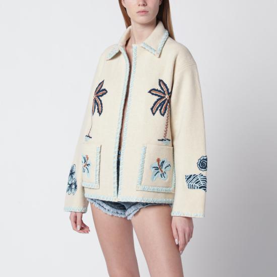 26SS 알라누이 자켓 LWHQ01BR26KNI001 Beige