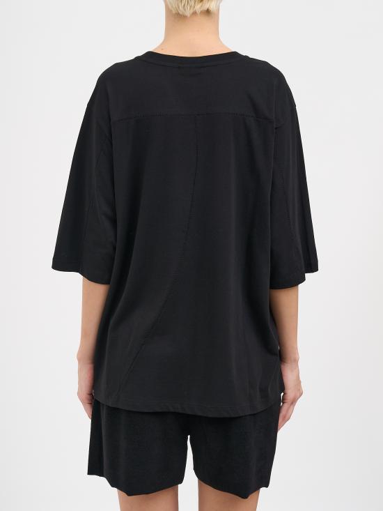 26SS 톰크롬 반팔 티셔츠 NWTS618BLACK Black - THOM KROM