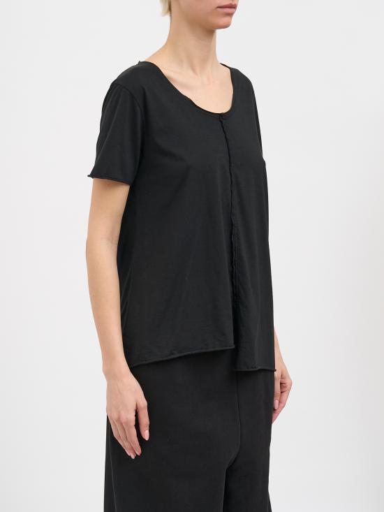 26SS 세리에 뉴메리카 반팔 티셔츠 NSN509BLACK Black - SERIENUMERICA