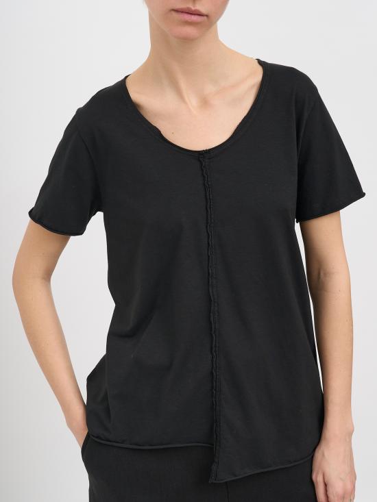 26SS 세리에 뉴메리카 반팔 티셔츠 NSN509BLACK Black - SERIENUMERICA