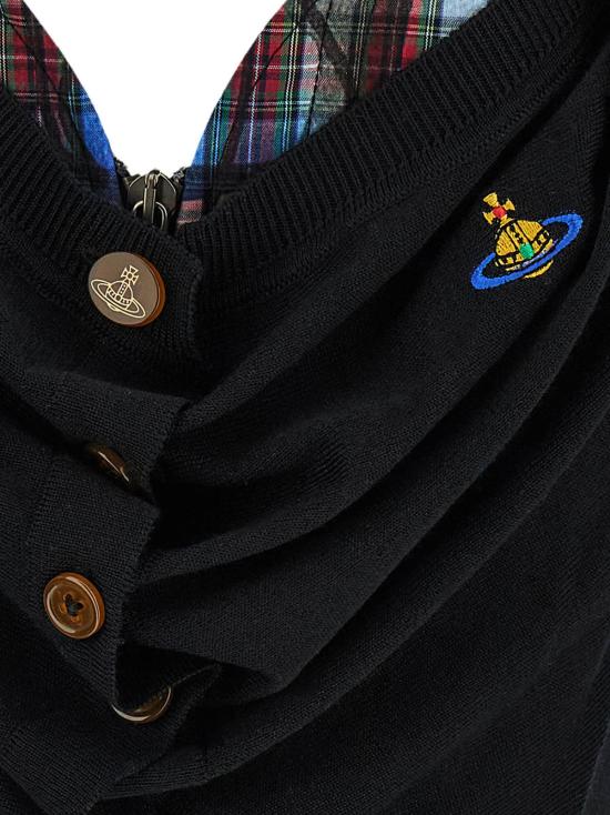  비비안웨스트우드 가디건 비비안 웨스트우드 비 코르셋  블랙 - VIVIENNE WESTWOOD