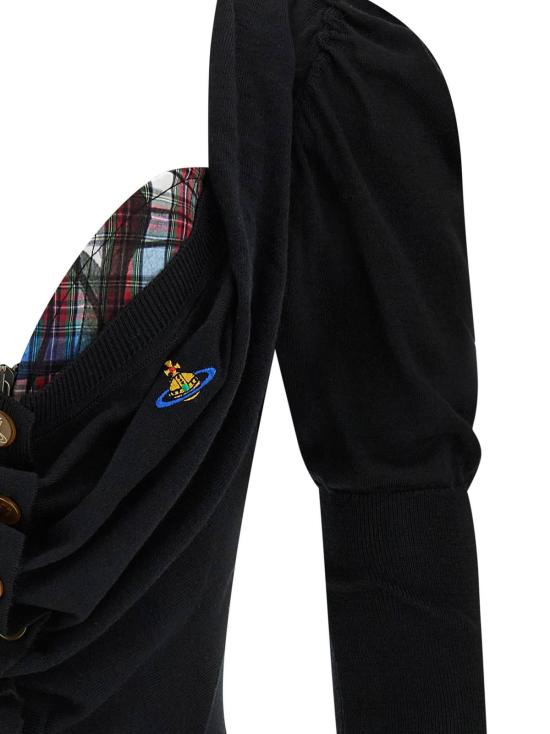  비비안웨스트우드 가디건 비비안 웨스트우드 비 코르셋  블랙 - VIVIENNE WESTWOOD