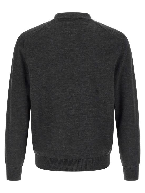  메종키츠네 가디건 메종 키츠네 더블 폭스  그레이 - MAISON KITSUNE