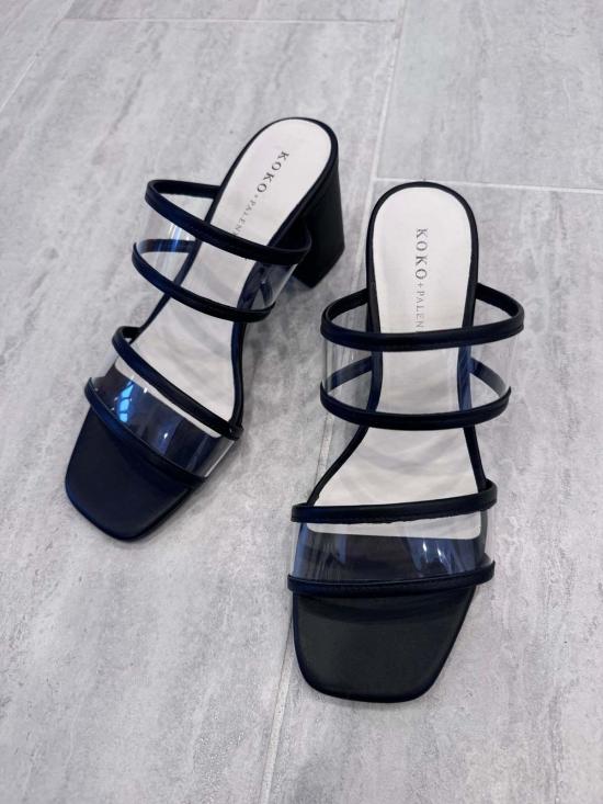  KOKO + PALENKI 힐/펌프스 Koko + Palenki 고스트 블랙 힐 힐 - OTHER BRANDS