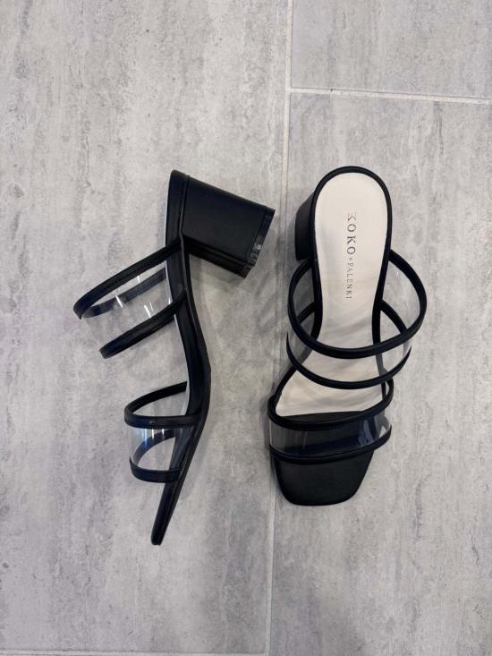  KOKO + PALENKI 힐/펌프스 Koko + Palenki 고스트 블랙 힐 힐 - OTHER BRANDS