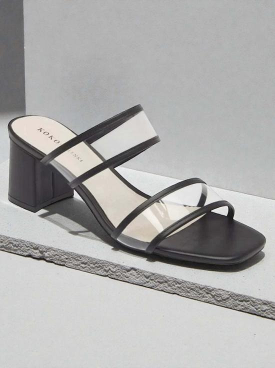  KOKO + PALENKI 힐/펌프스 Koko + Palenki 고스트 블랙 힐 힐