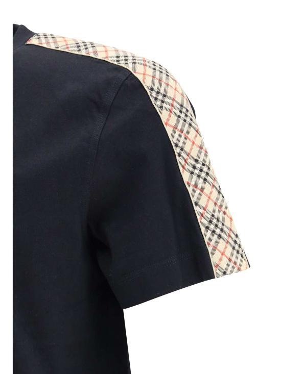  버버리 반팔 티셔츠 제이웨어 티셔츠 블랙 - BURBERRY