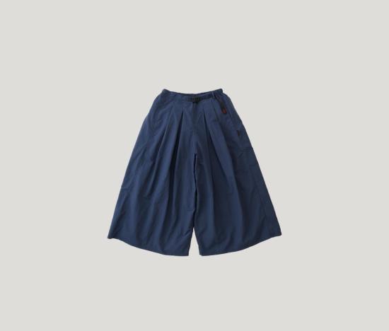  그라미치 스트레이트 팬츠 나일론 플레어 팬츠 딥 네이비