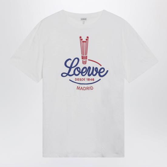 26SS 로에베 탑 S540Y22X93PL White