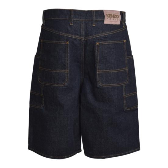 26SS 겐조 데님 숏팬츠 FG55DS4026U1DM RINSE BLUE DENIM DOM - KENZO